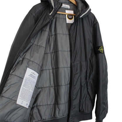 Stone Island AW 2020 Grey Garment Dyed Crinkle Reps NY Primaloft Jacket