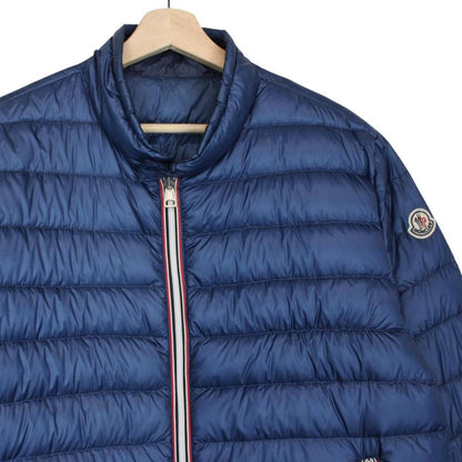 Moncler Rigel Blue Full Zip Down Jacket