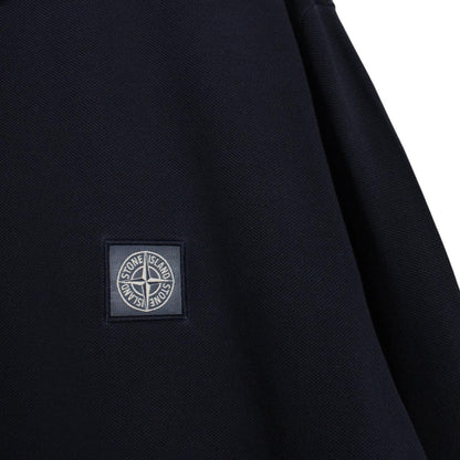 Stone Island AW 2016 Navy Blue Long Sleeve Compass Polo Shirt