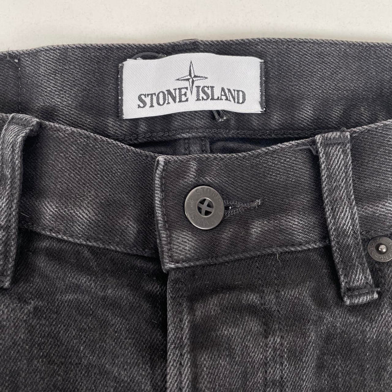 Stone Island AW 2018 Black Slim Fit Denim Jeans