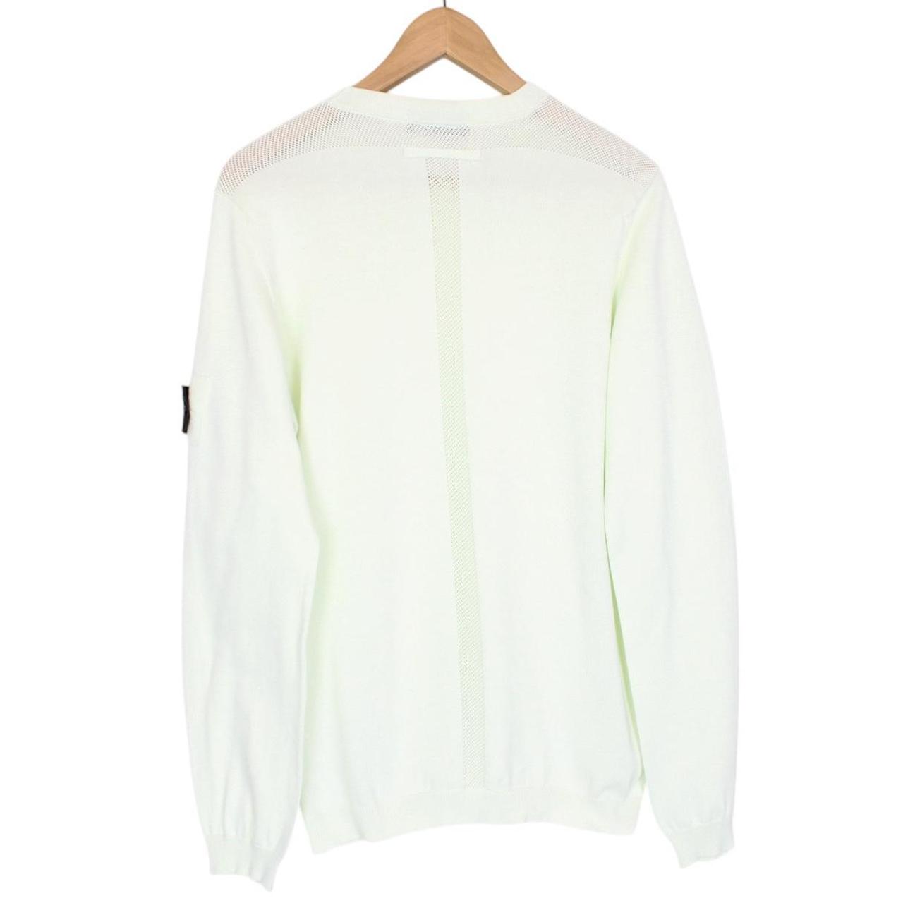Stone Island Shadow Project SS 2022 Green Cotton Knit Jumper