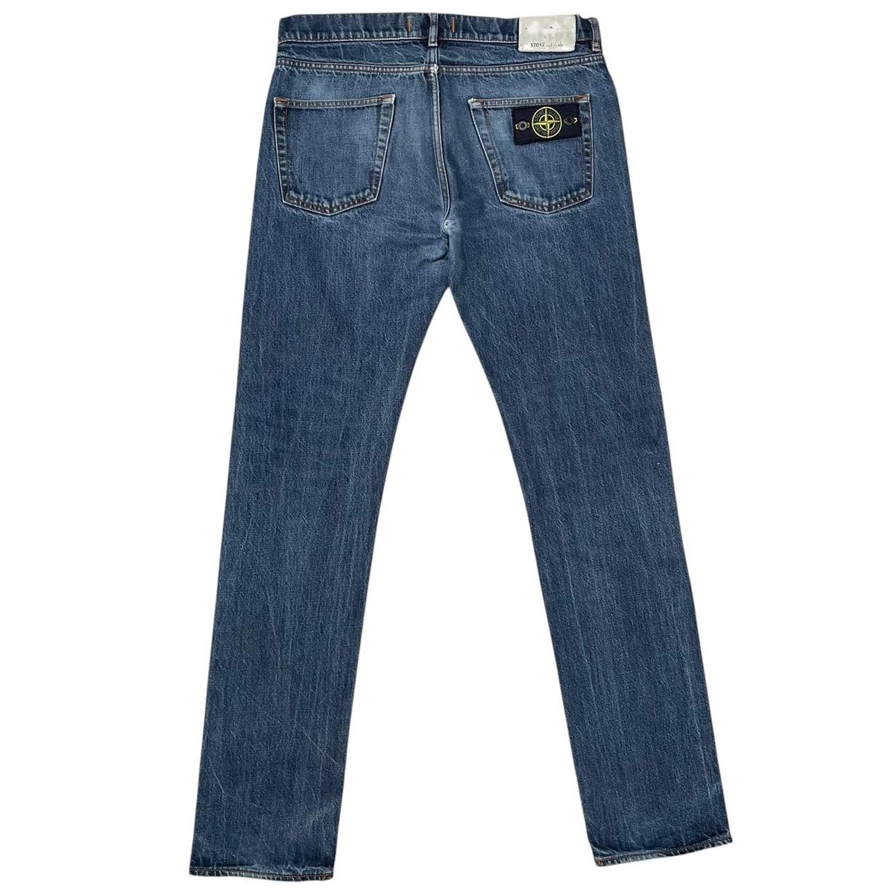 Stone Island AW 2015 Blue Slim Fit Denim Jeans