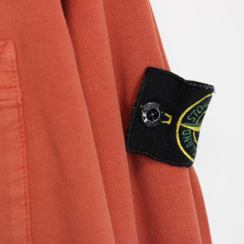 Stone Island SS 2016 Orange Cotton Sweatshirt Jumper