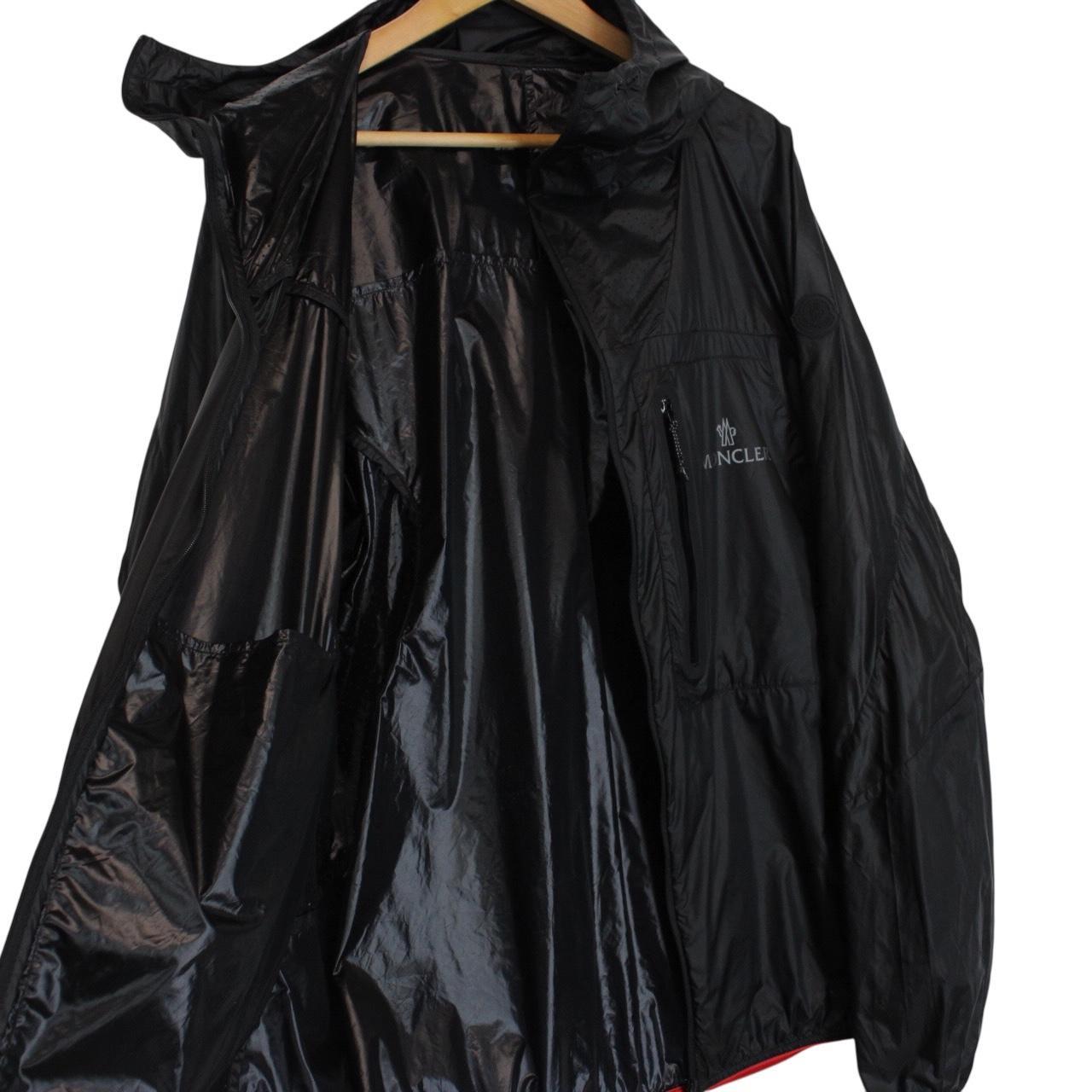 Moncler Diadem Black Full Zip Nylon Windbreaker Jacket