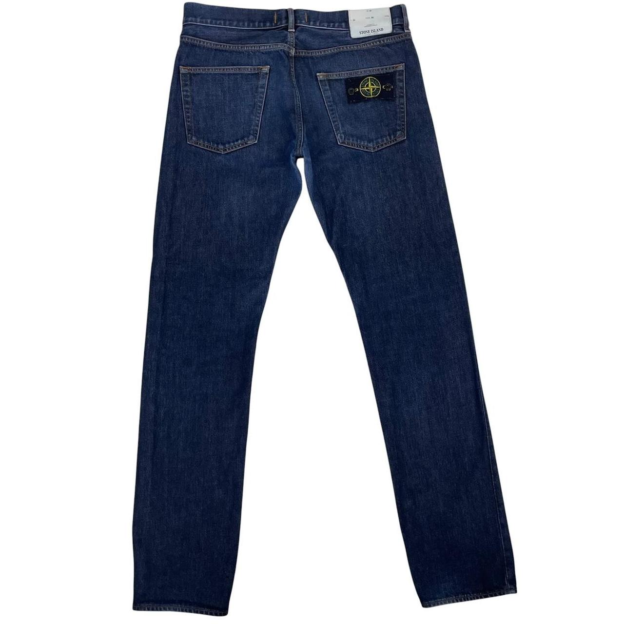 Stone Island SS 2014 Navy Blue Slim Fit Denim Jeans