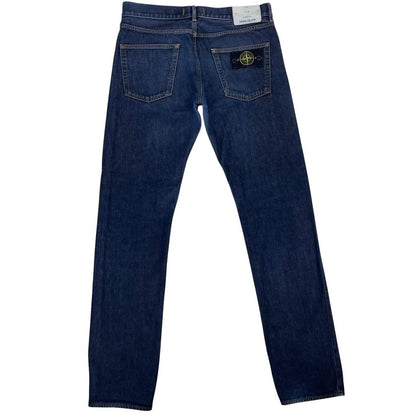 Stone Island SS 2014 Navy Blue Slim Fit Denim Jeans