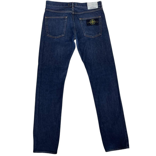 Stone Island SS 2014 Navy Blue Slim Fit Denim Jeans