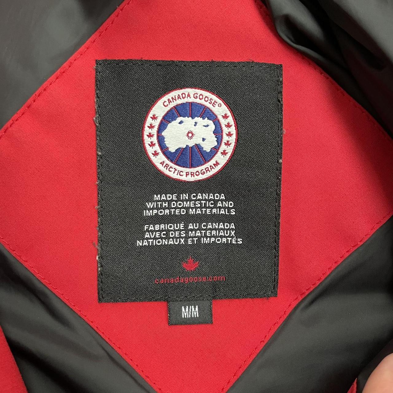 Canada Goose Red Macmillan Parka Down Jacket