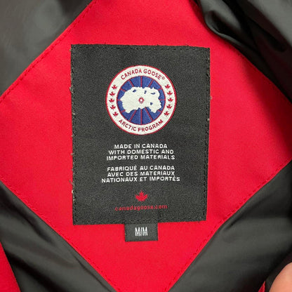 Canada Goose Red Macmillan Parka Down Jacket