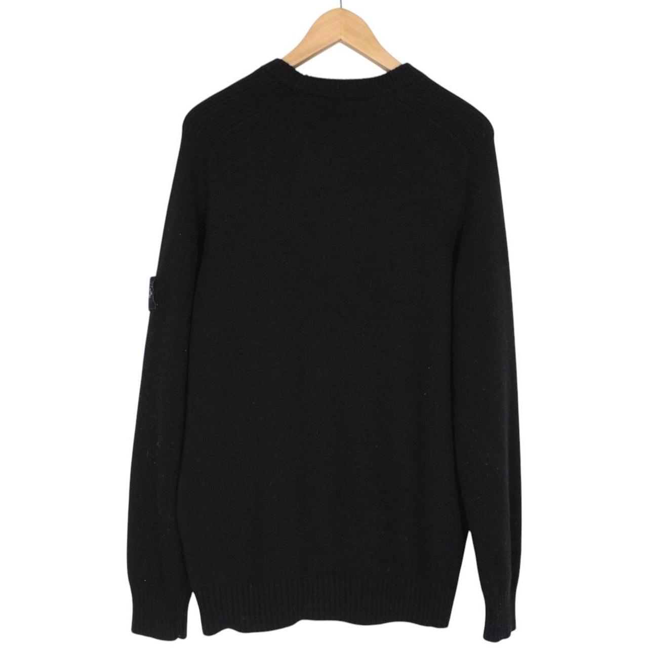 Stone Island AW 2020 Black Wool Knit Jumper