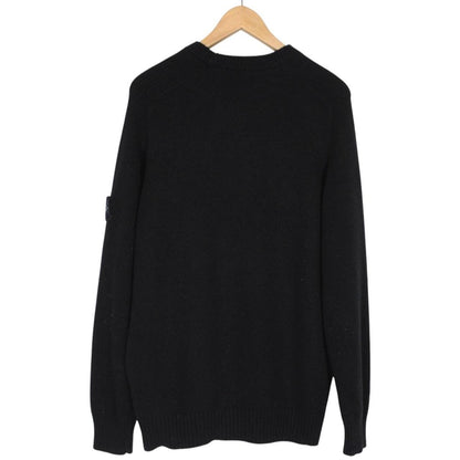 Stone Island AW 2020 Black Wool Knit Jumper