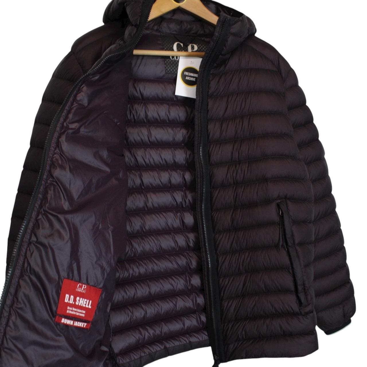 CP Company Plum Purple DD Shell Full Zip Down Goggle Jacket