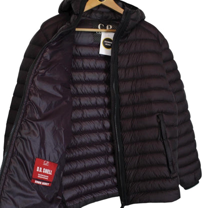 CP Company Plum Purple DD Shell Full Zip Down Goggle Jacket