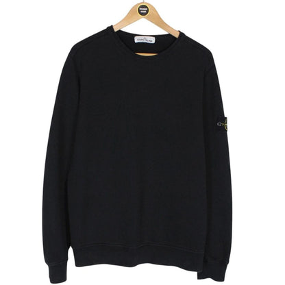 Stone Island AW 2018 Black Cotton Sweatshirt Jumper