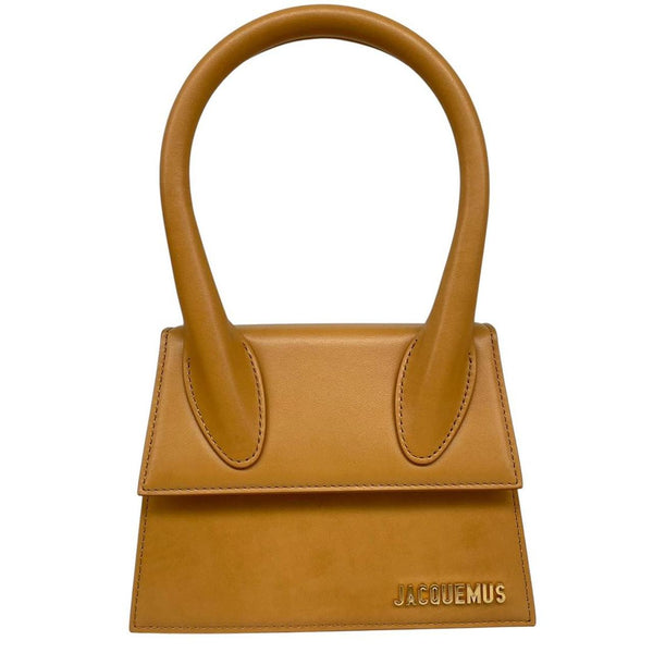 Jacquemus Le Chiquito Moyen Tan Brown Leather Bag