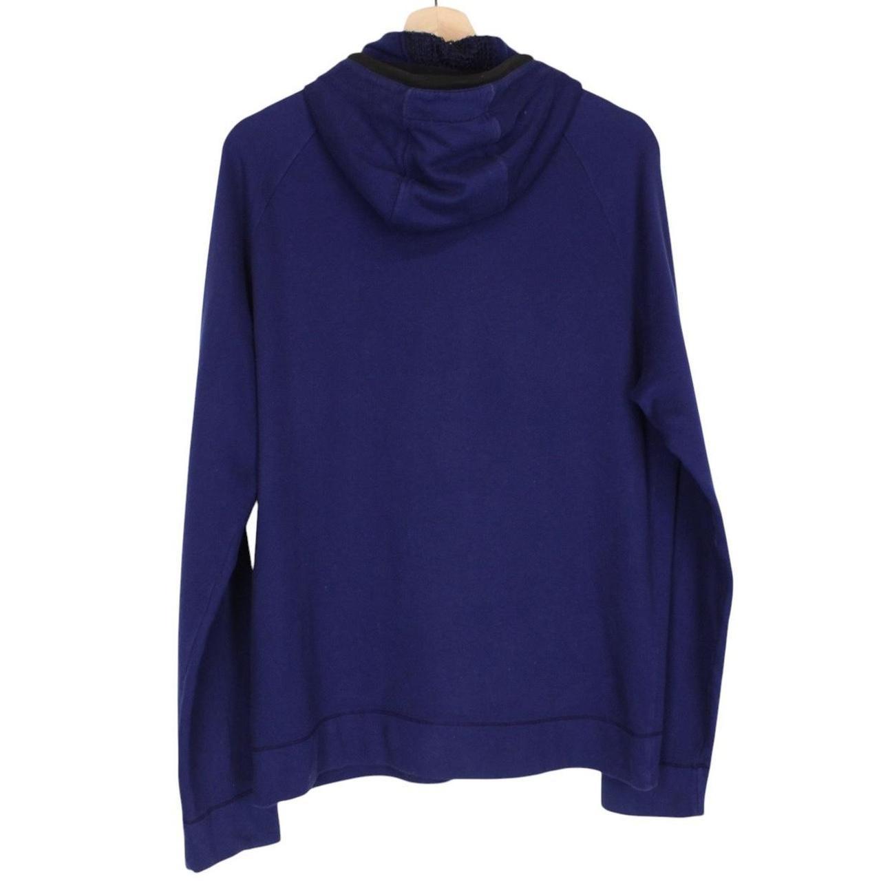 Stone Island SS 2010 Blue Cotton Full Zip Hoodie Jumper