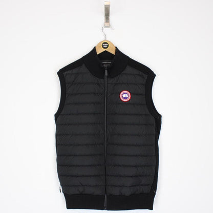 Canada Goose Hybridge Knit Black Down Gilet / Bodywarmer