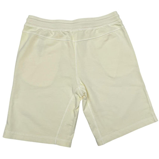 CP Company Yellow Cotton Resist Dyed Jogger Shorts