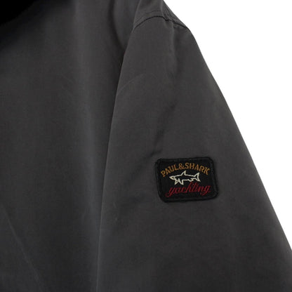 Paul &amp; Shark Grey Full Zip Primaloft Woven Parka Jacket