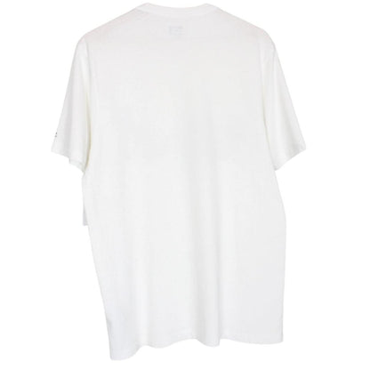 CP Company black and white comic print cotton t-shirt with pocket detail.