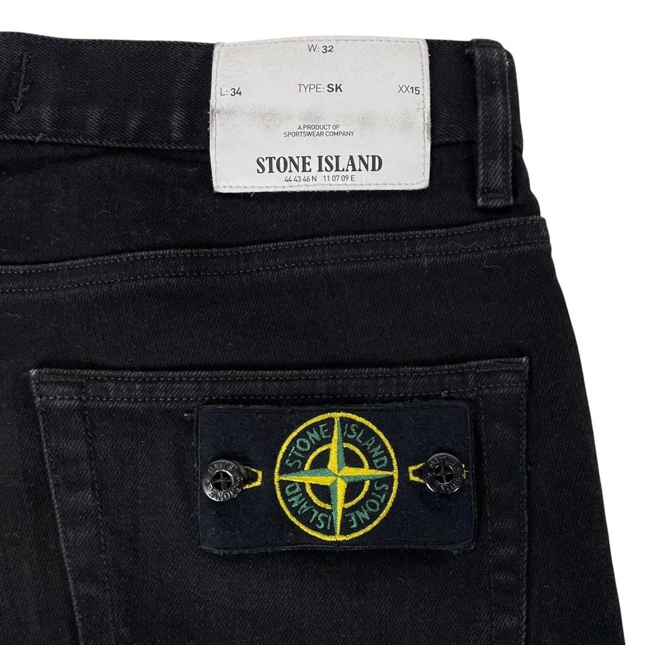Stone Island AW 2016 Black Skinny Fit Denim Jeans