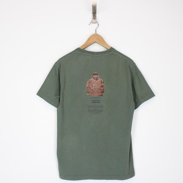 Stone Island Archivio AW 2021 Green Short Sleeve Print T-Shirt