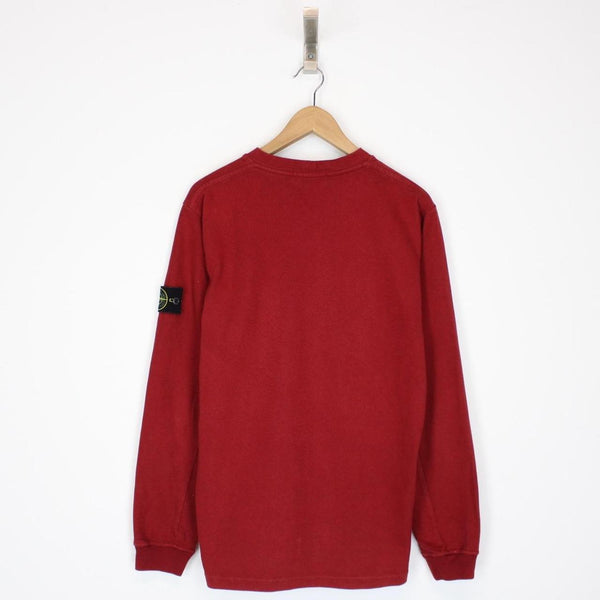 Stone Island SS 2016 Red Cotton Sweatshirt Jumper