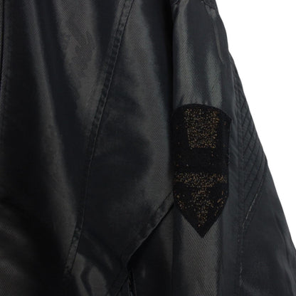 Vintage 90s Adidas Black Nylon Windbreaker Jacket