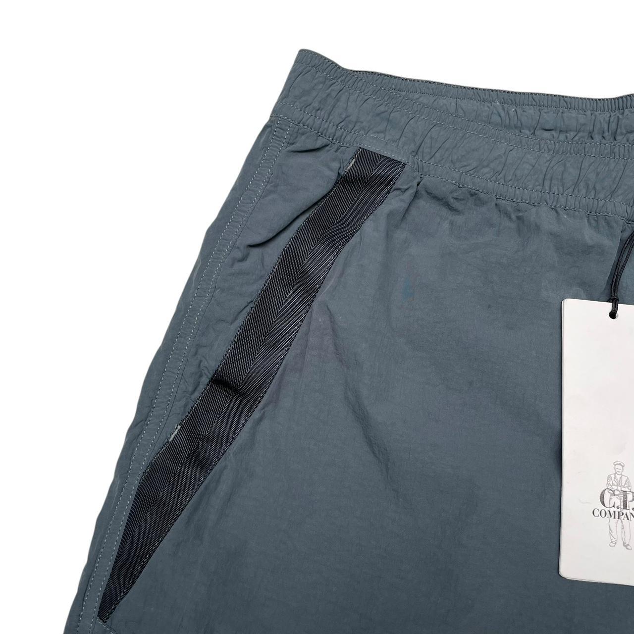 CP Company Grey Nylon Flatt Nylon Swim Shorts
