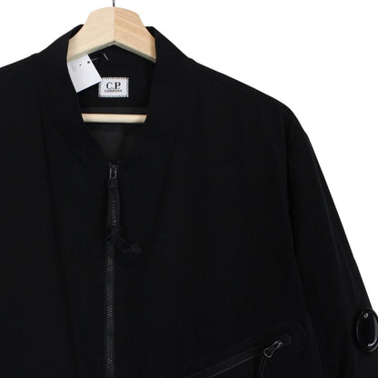 CP Company Pro-Tek Black Full Zip Waterproof Lens Jacket