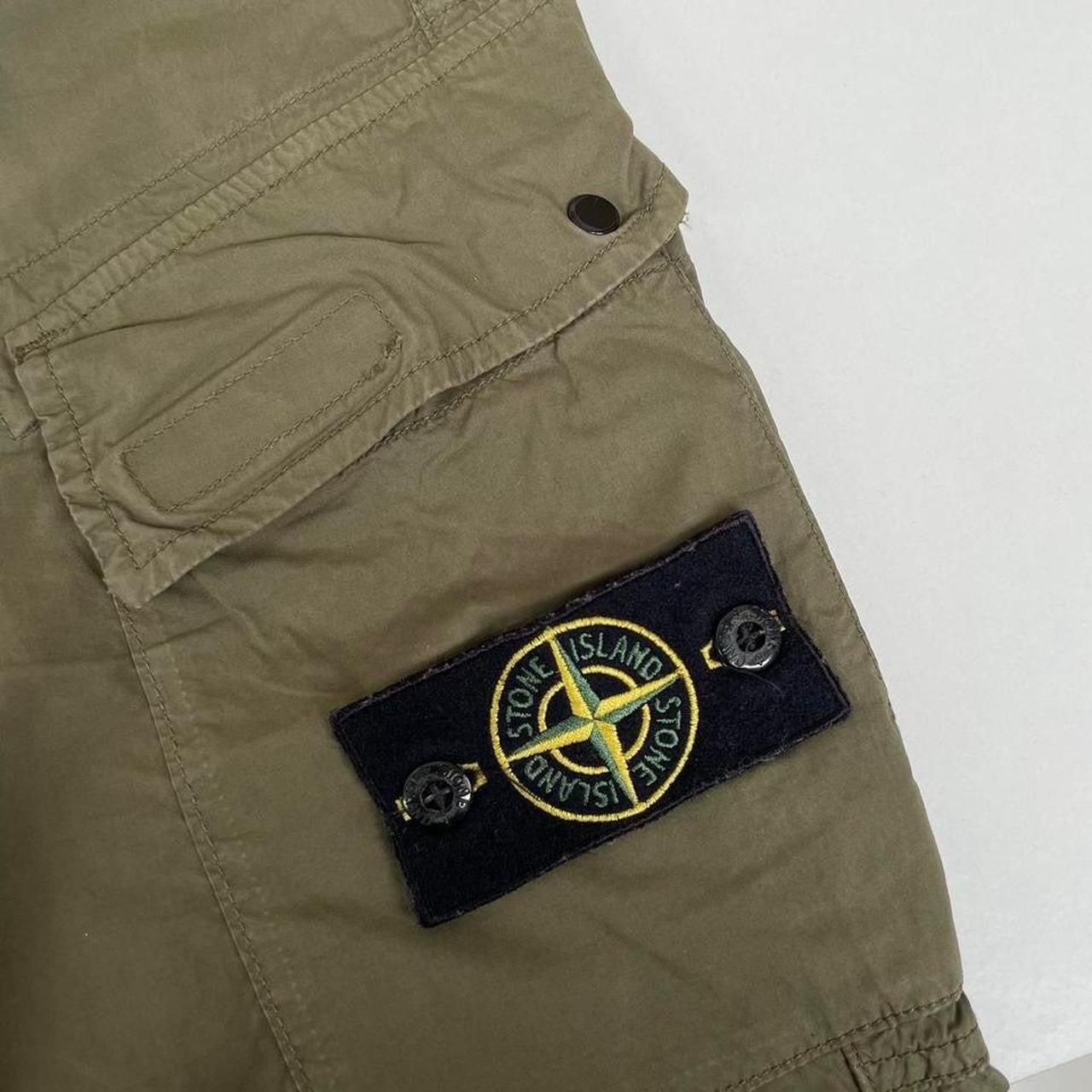 Stone Island AW 2020 Green RE-T Fit Cargo Trousers