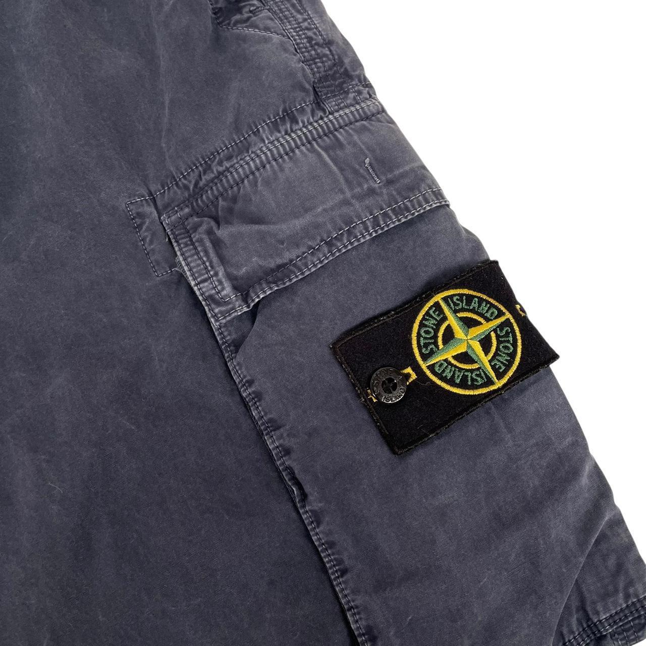 Stone Island AW 2014 Navy Blue Slim Fit Cargo Trousers
