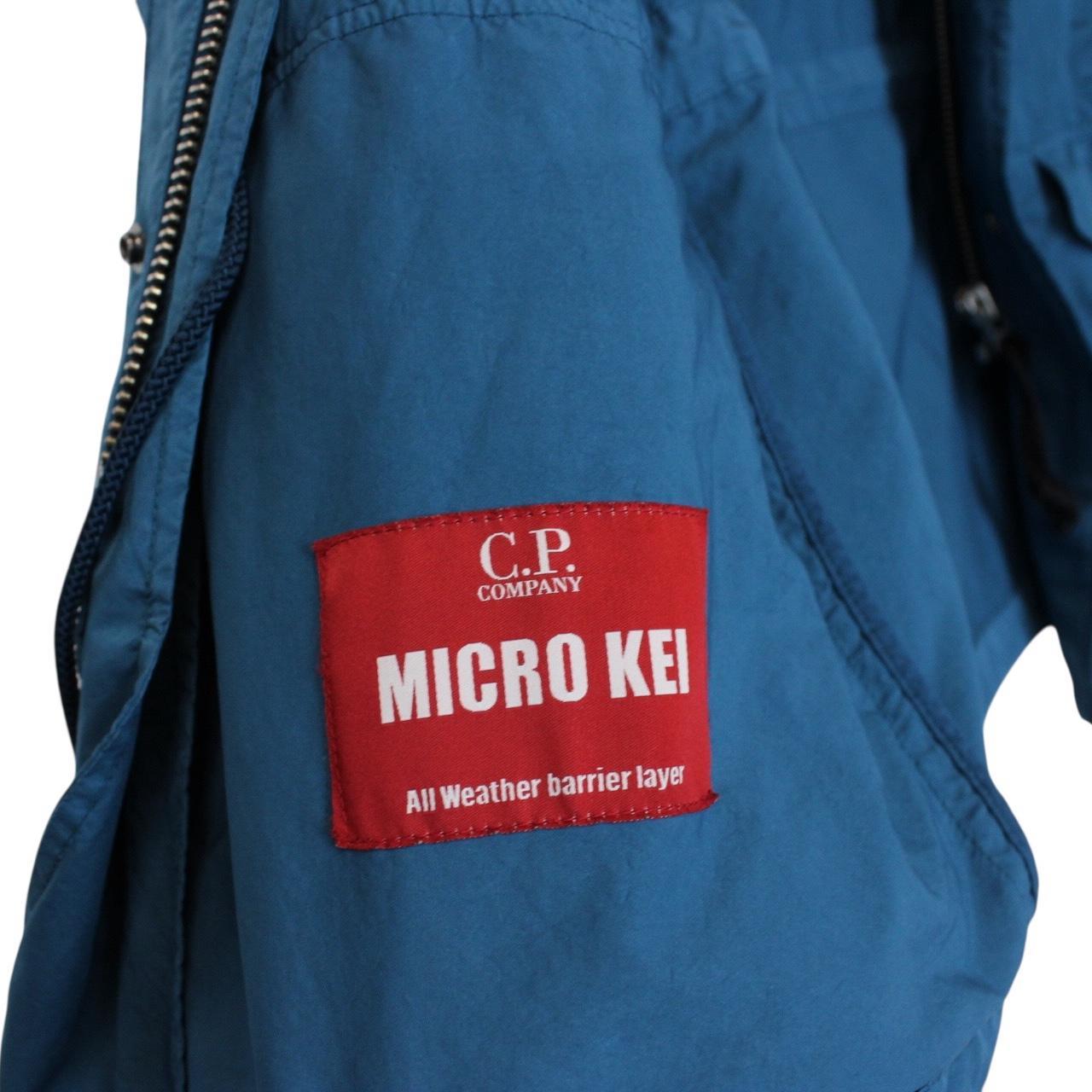 CP Company Blue Component Dyed Micro Kei Lens Jacket