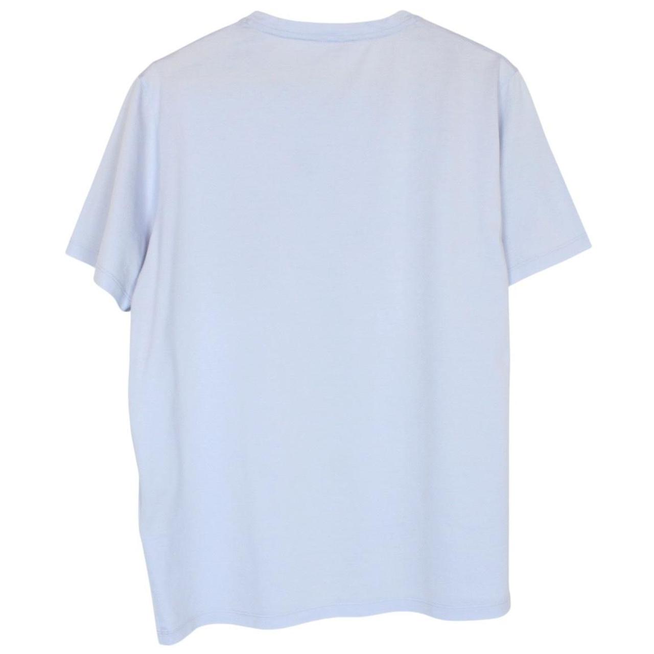Prada Light Blue Pocket Cotton Short Sleeve T-Shirt