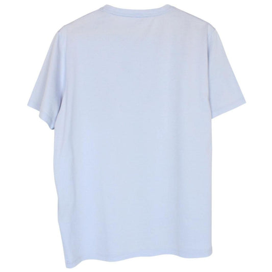 Prada Light Blue Pocket Cotton Short Sleeve T-Shirt