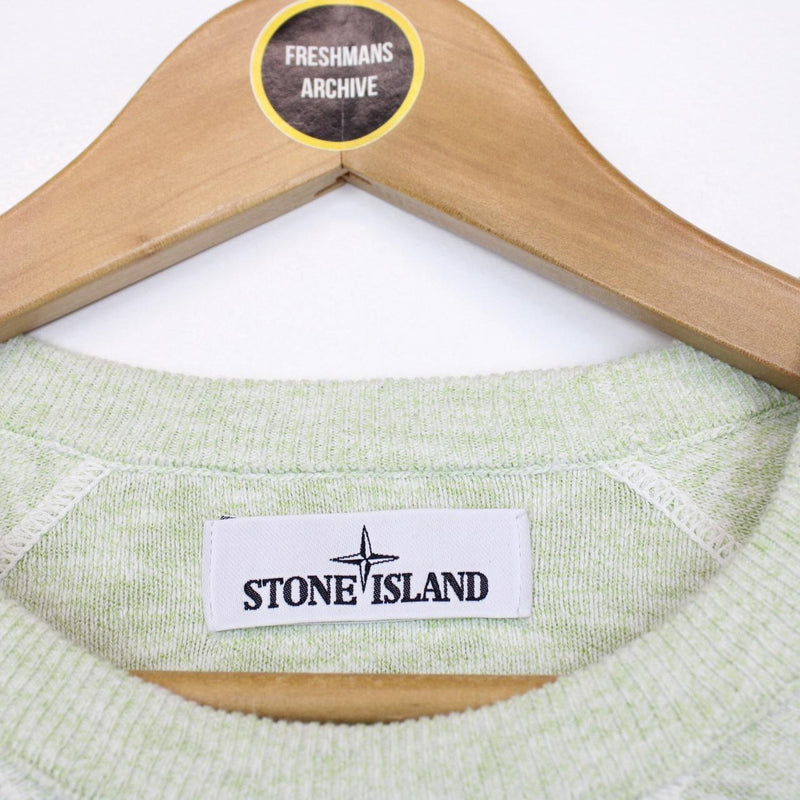 Stone Island SS 2017 Green Cotton Knit Sweatshirt Jumper