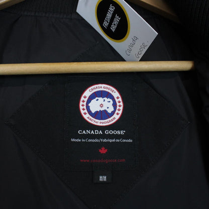 Canada Goose Black Woolford Full Zip Down Jacket