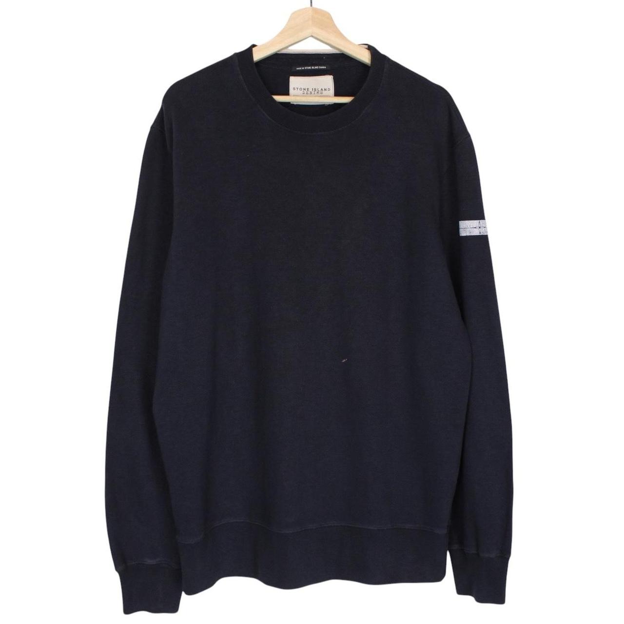 Stone Island Denims SS 2007 Navy Blue Cotton Sweatshirt Jumper