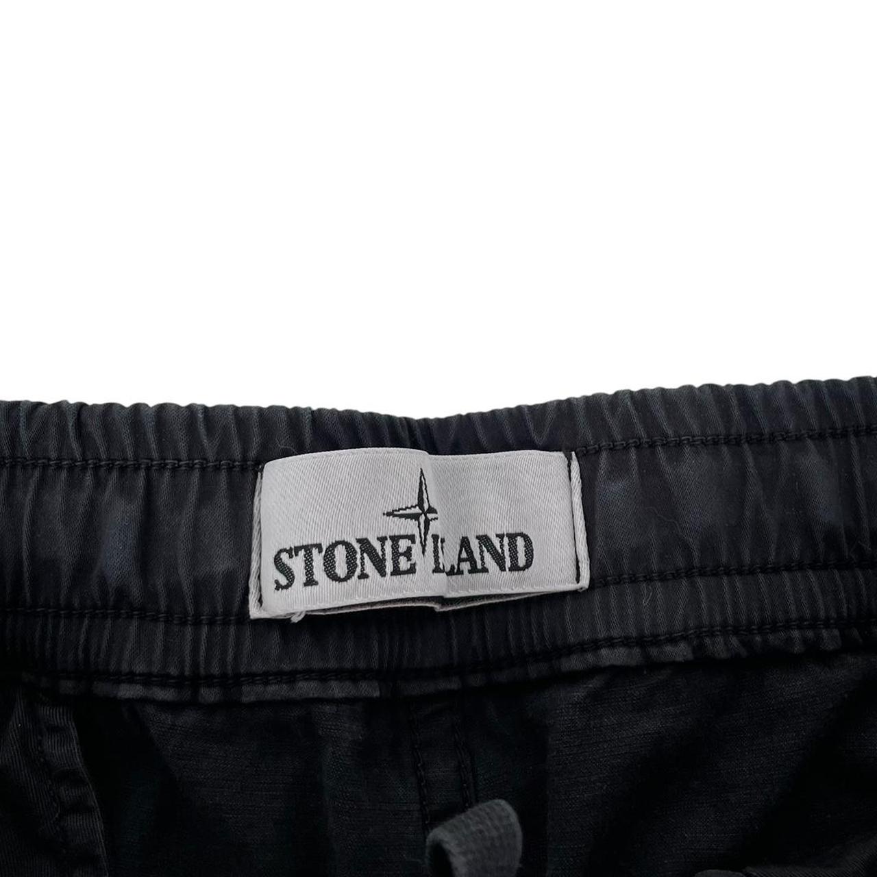Stone Island AW 2020 Black RE-T Fit Cargo Trousers
