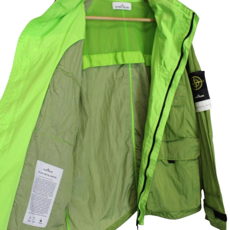 Stone Island SS 2016 Nylon Metal Watro Green Multi Pocket Jacket