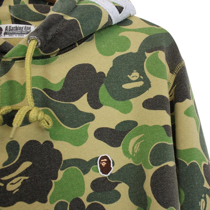 Bape Green ABC Camo 2nd Ape Pullover Cotton Hoodie