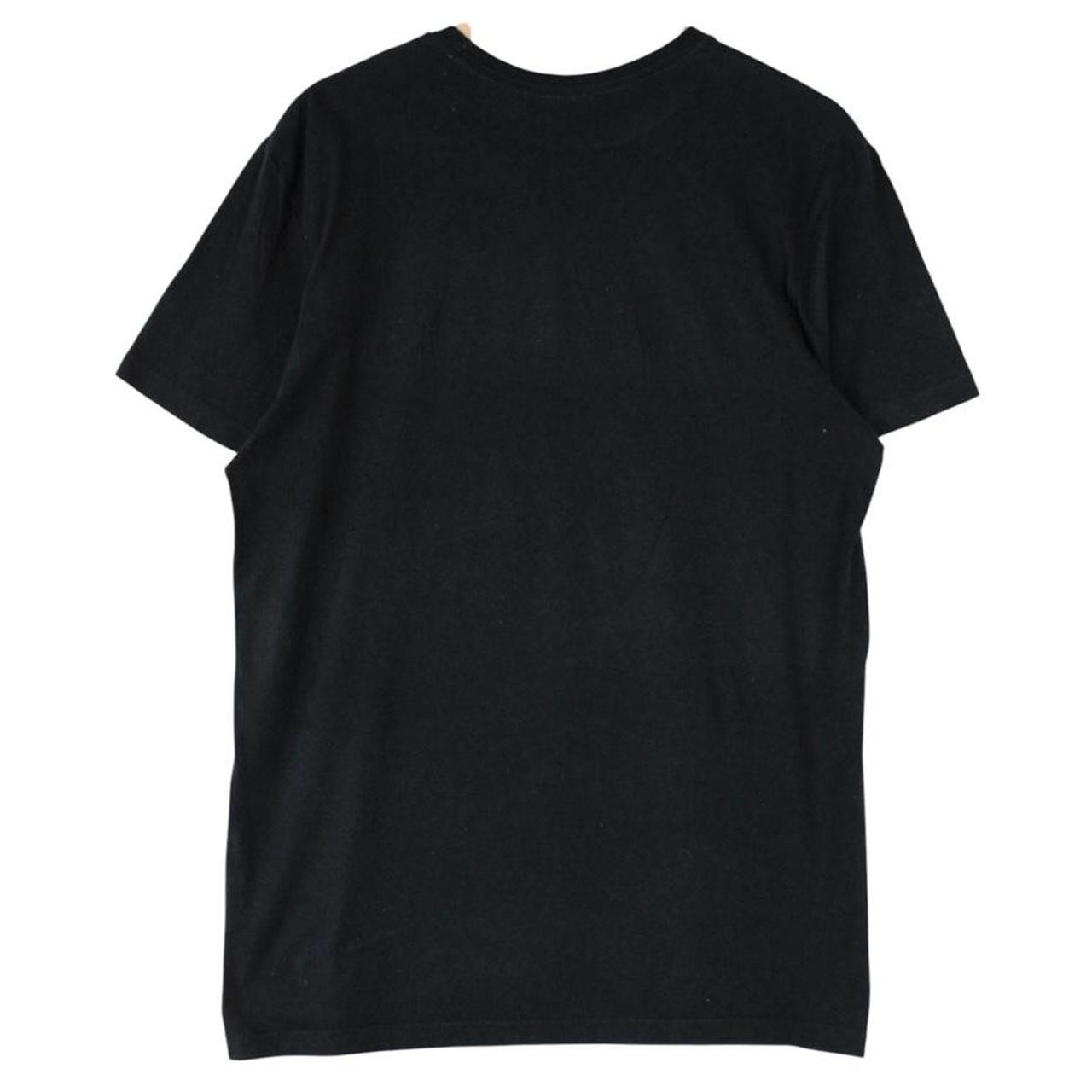 Polo Ralph Lauren black cotton pocket t-shirt with embroidered logo and short sleeves.