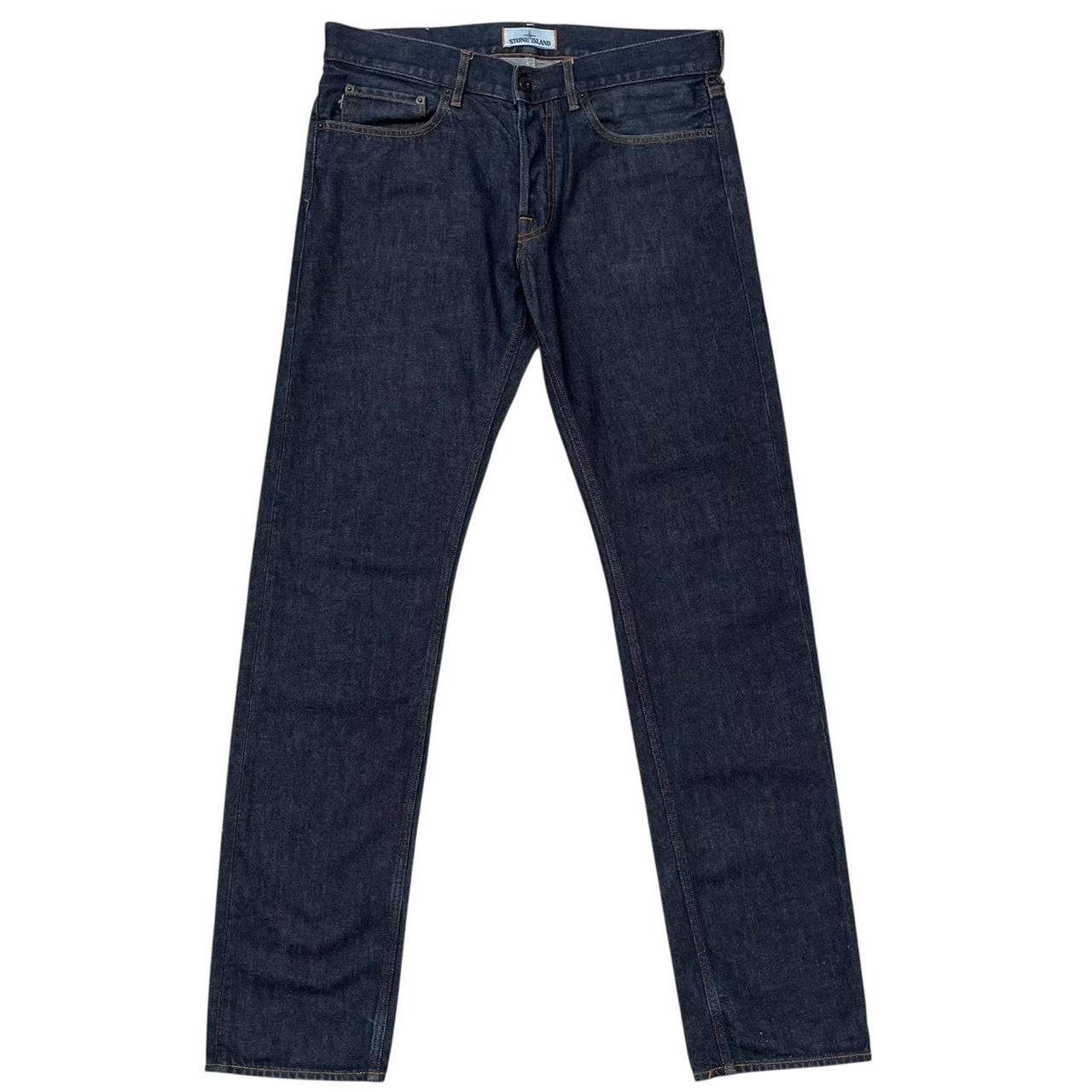 Stone Island SS 2014 Navy Blue Slim Fit Denim Jeans