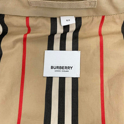 Burberry Tan Brown Single Breasted Mid-Length Camden Heritage Car Coat