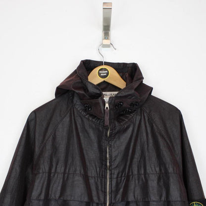 Vintage Stone Island AW 2000 Brown Shimmer Spalmultra Jacket