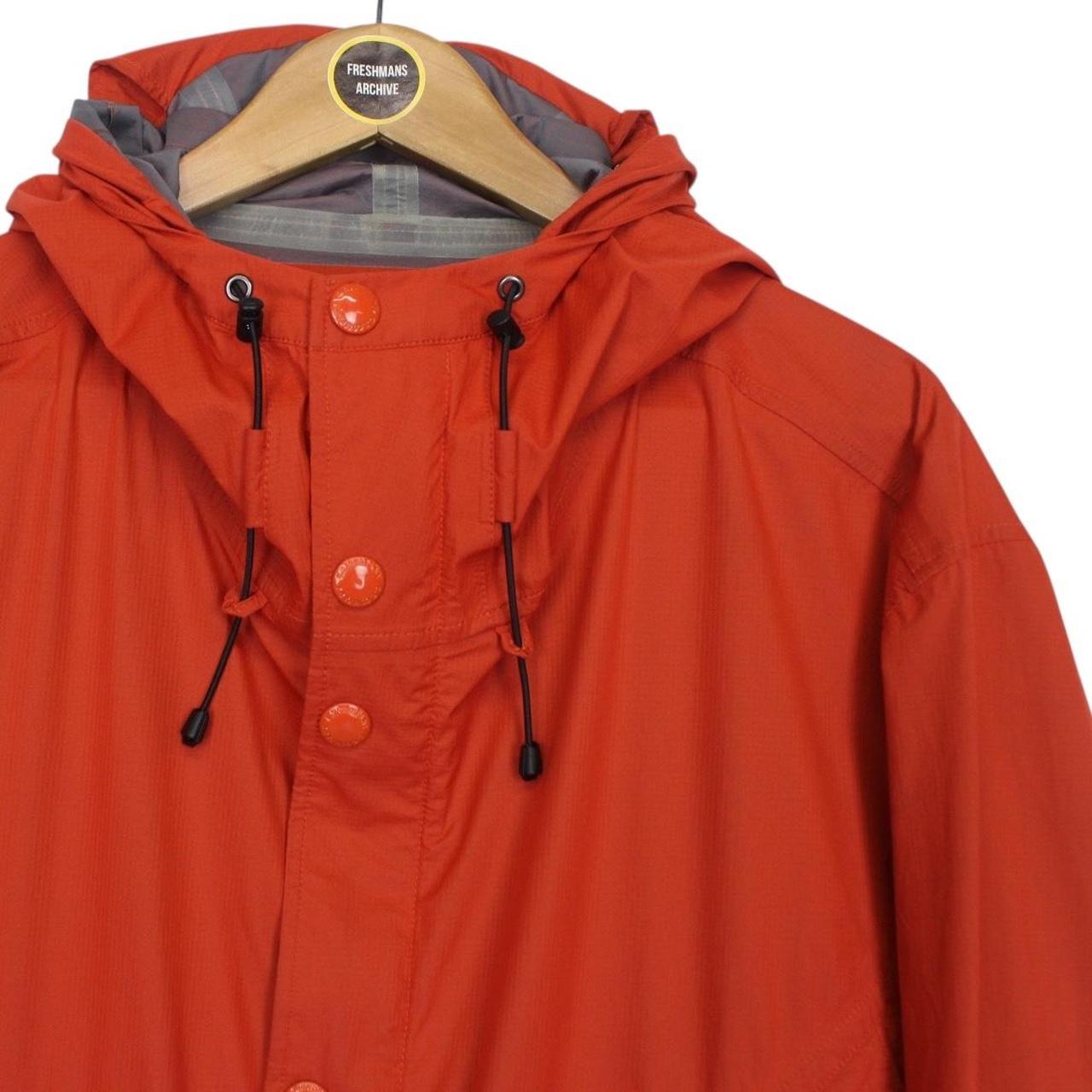 CP Company Orange Full Zip La Mille Nylon Goggle Jacket
