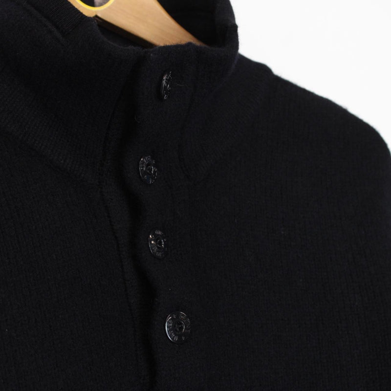 Vintage Stone Island AW 2006 Black Wool Knit Jumper