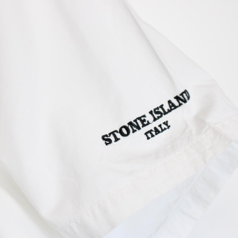 Stone Island SS 2005 White Short Sleeve Cotton Shirt