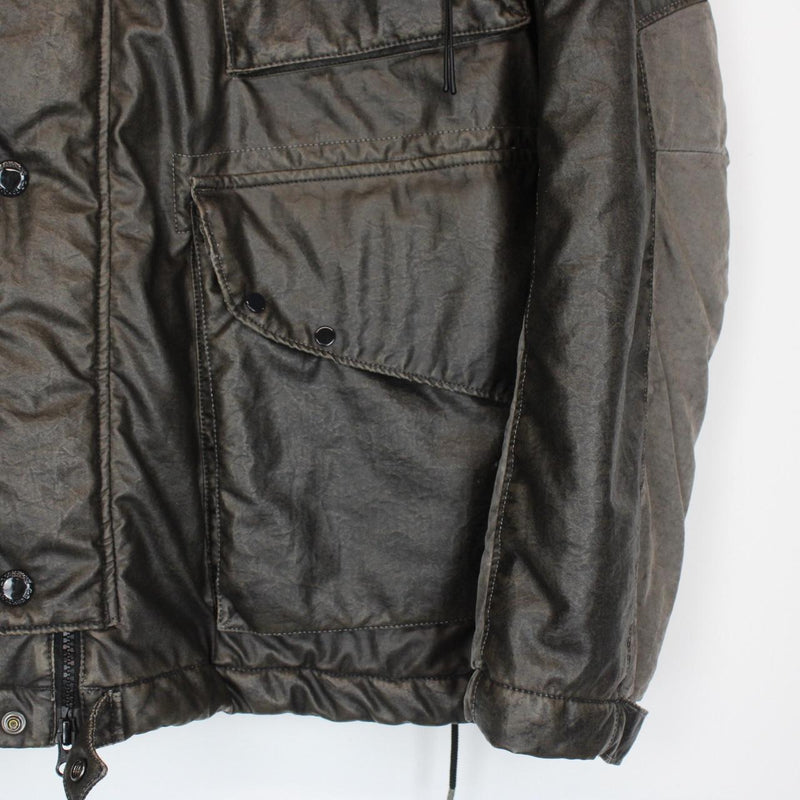 CP Company Khaki Green Nyber Quilted Field Jacket