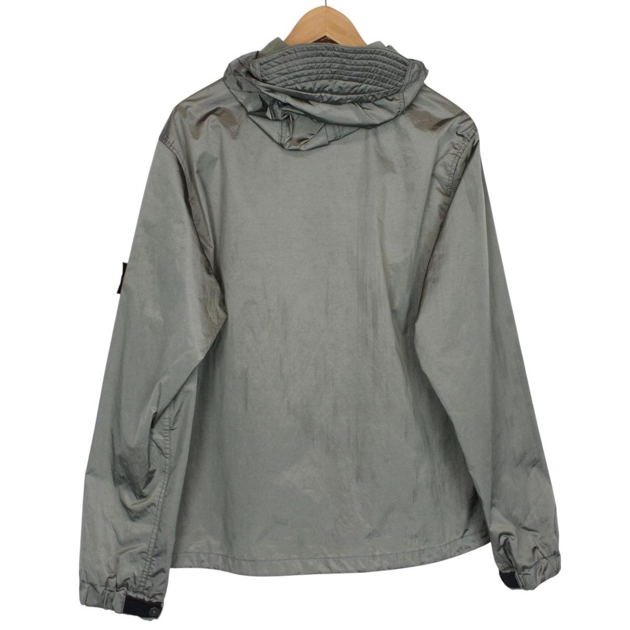 Vintage Stone Island AW 2007 Grey Nylon Metal Hooded Jacket